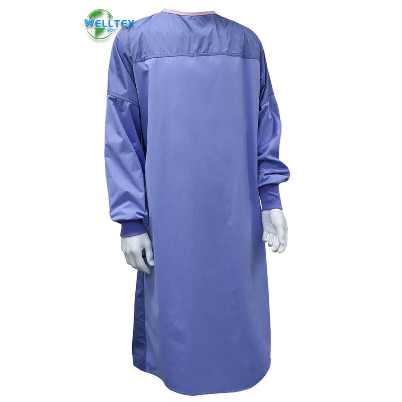 Reusable Surgical Gown, OR textiles, AAMI PB-70 level 4 Washable Reusable Hospital Gowns 