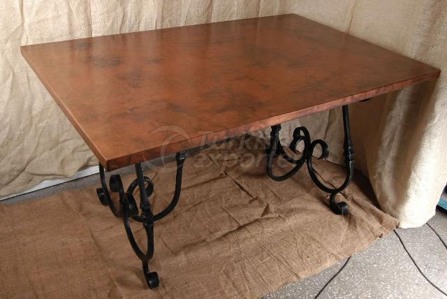 Copper table