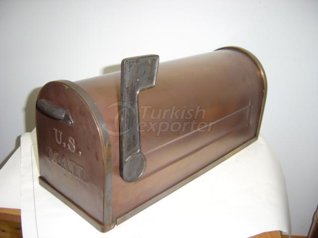 copper mailbox