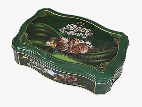 Elif Ziyne Bumped Chest Tin Box