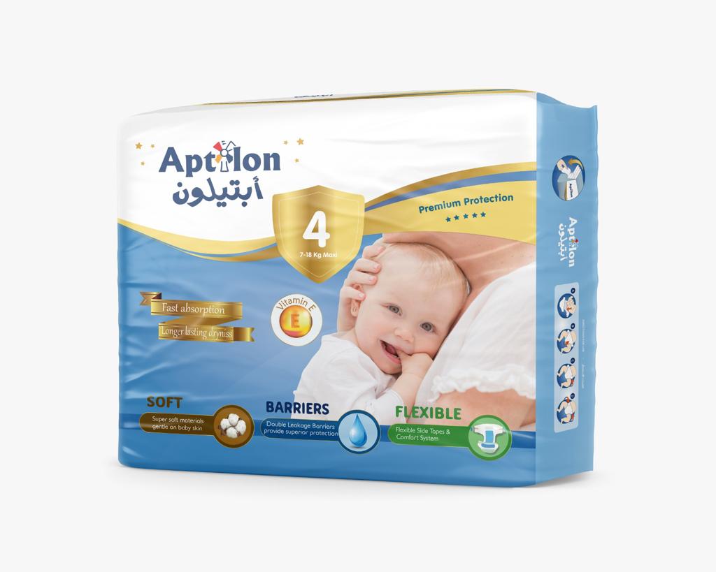 Aptilon Baby Diaper no:4 