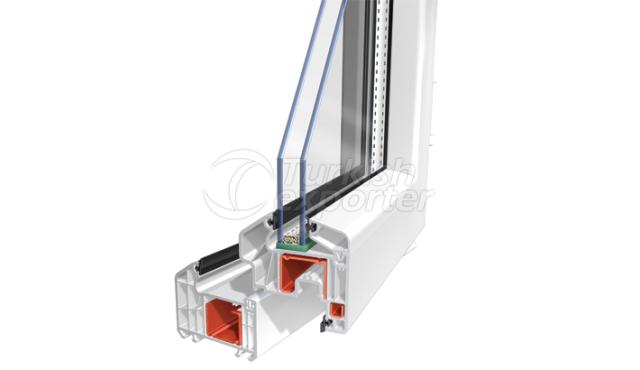 PVC Window Door S80