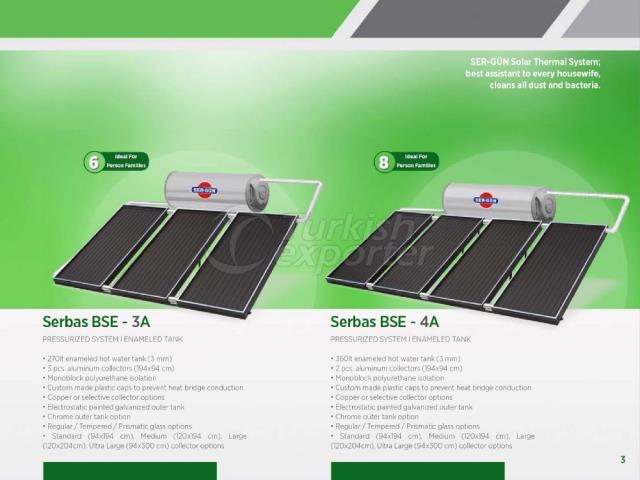 Energía solar Serbas BSE-3A - 4A