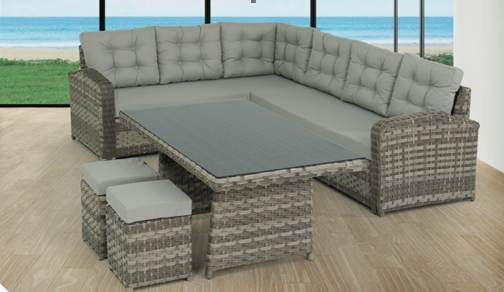 Rattan Corner Set