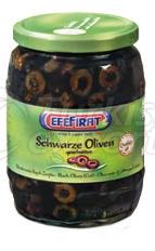 Olives noires coupées