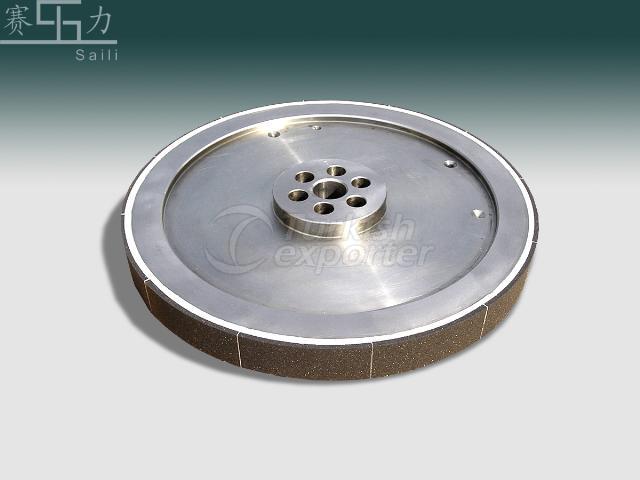 CBN wheel for crankshaft