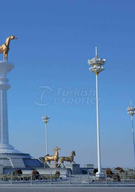 Dekoratif Sokak Lambası Direkleri