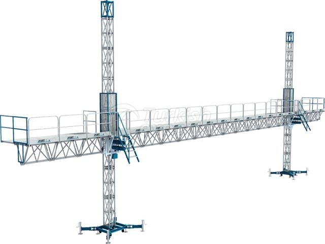 Çift Kolonlu Cephe Platformu CP3000