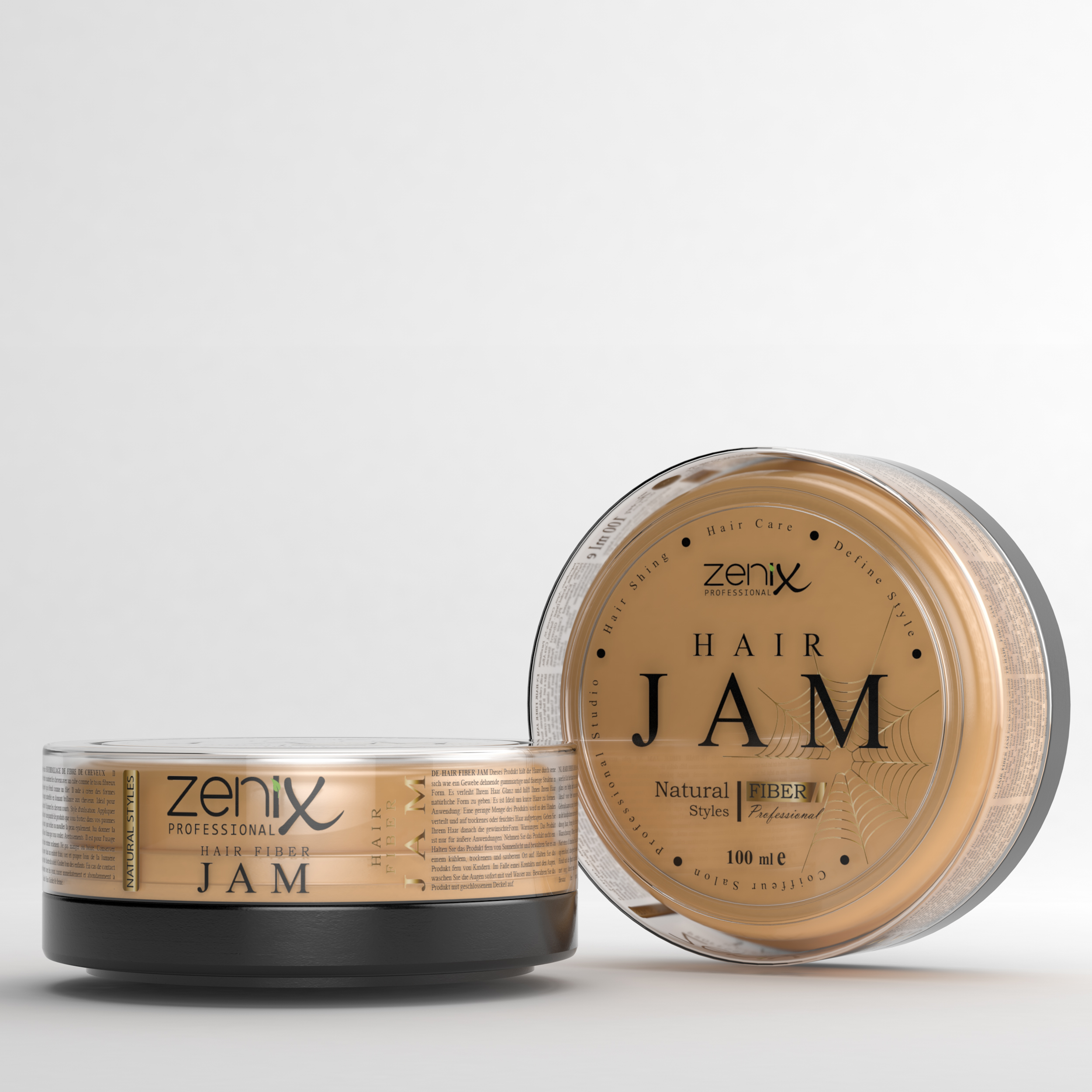 Zenix Fiber Hair Jam - ПАУТИНИСТЫЙ ВОСК ДЛЯ ВОЛОС