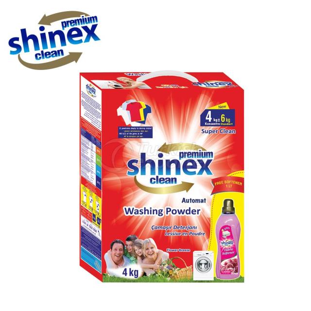 Shinex Matik Toz Deterjan 4 Kg Yumuşatıcılı