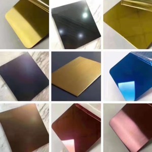 stainless steel cold rolled color sheet 