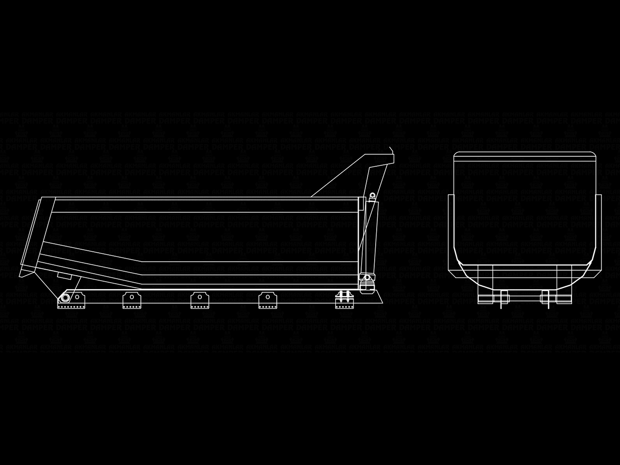 6x4 Euclid Halfpipe Tipper