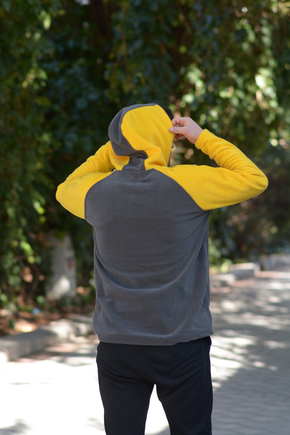 Hooded Kangaroo Fleece Hoodie Sweatshirt