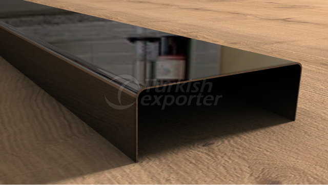 Paslanmaz Çelik Sınır Profili Siyah
