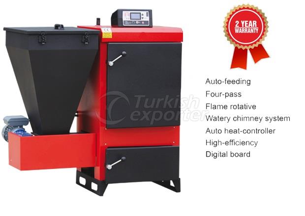 HEATING BOILERS WITH SOLID FUEL, AU