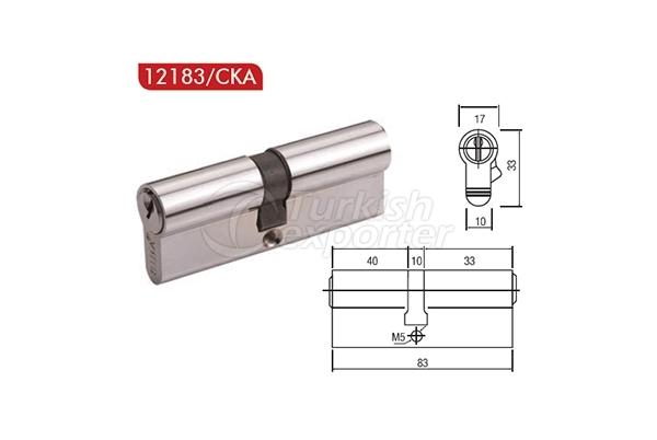 Aluminium Normal Key Cylinders 12183-CKA