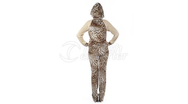 Kapşonlu Yün Ceket 11320