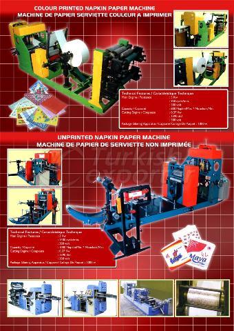 PEÇETE KAĞIDI MAKİNALARI - TUVALET KAĞIDI MAKİNALARI