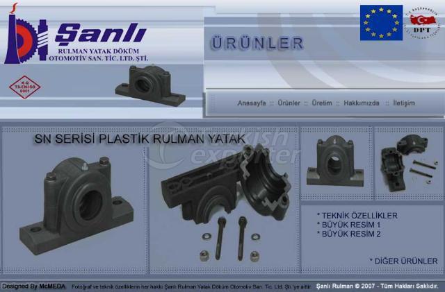 Plastik Rulman Yatak ( Plastics Bearing Housing )