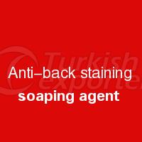 Anti-back staining soaping agent