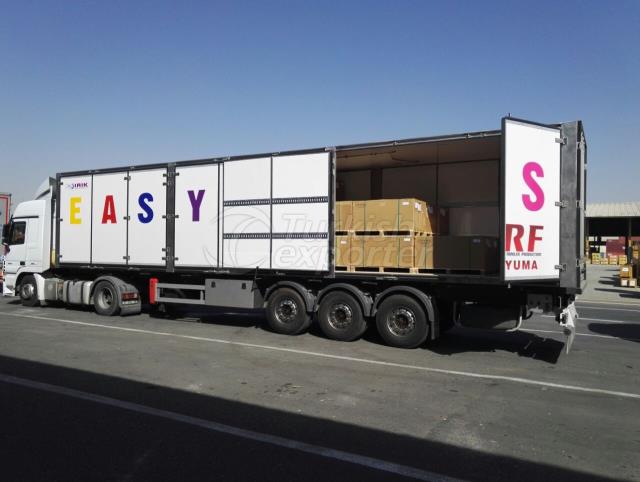 REFRIGERATED DOOR TRAILER