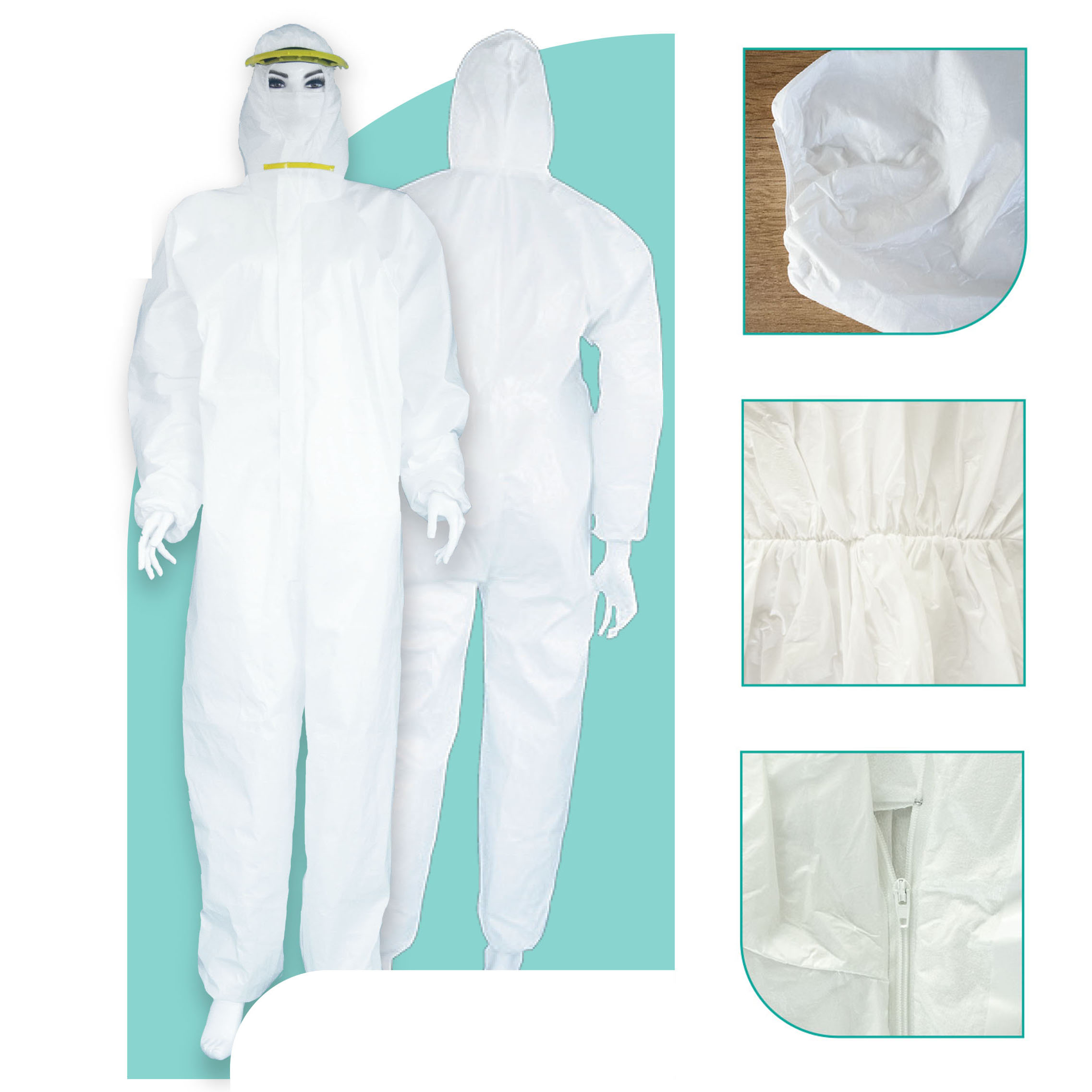 Disposable Standard Coverall - Disposable Standard Overall - Type 5/6b  