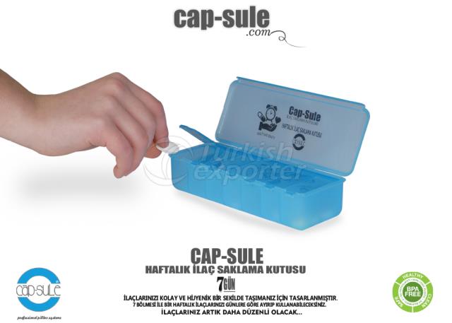 Cap-Sule Weekly Drug Box