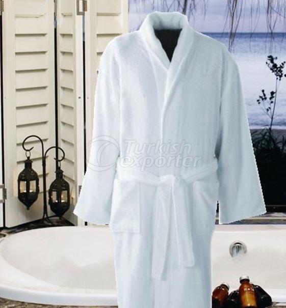 Curl Shawl Collar Bathrobe XXL