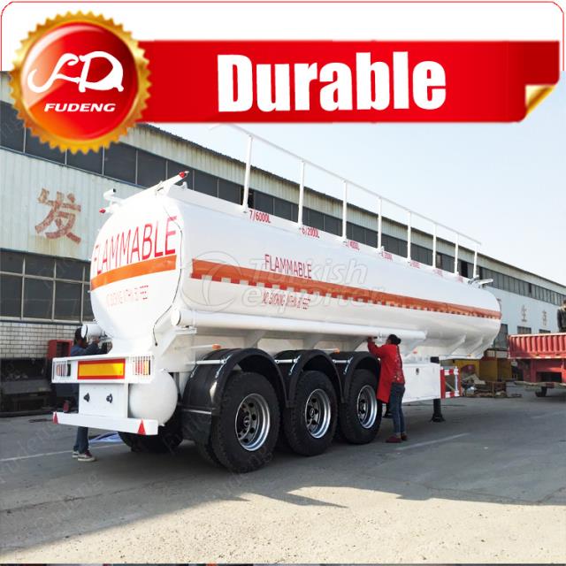 3 axle fuel oil tanker semi trailer