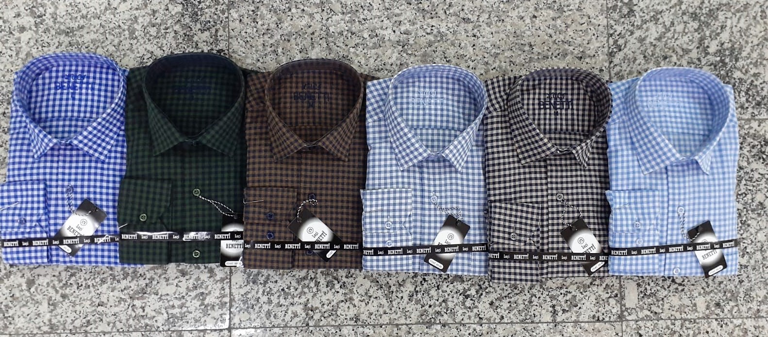 camisas de hombre a cuadros clásico