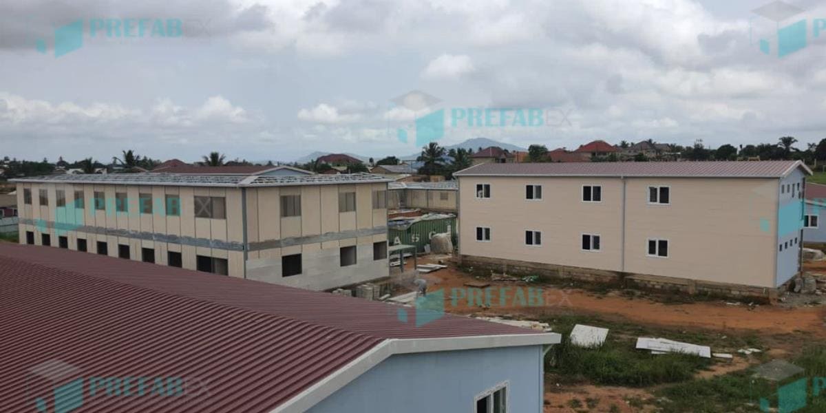 Prefab Buildings For Modular Office, Accommodation, Canteen And Restroom Buildings