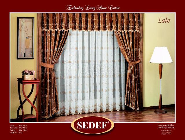 LALE READY MADE CURTAIN