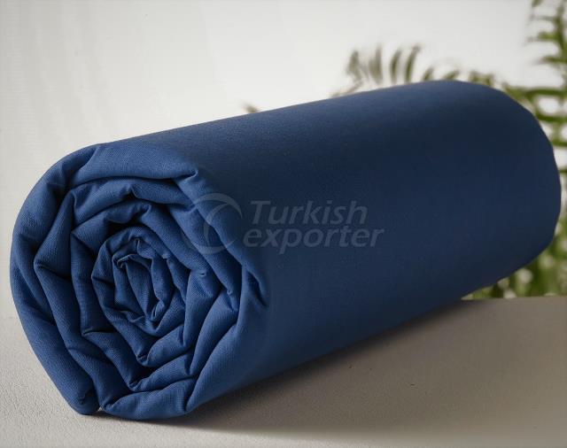 100% cotton woven fitted sheet