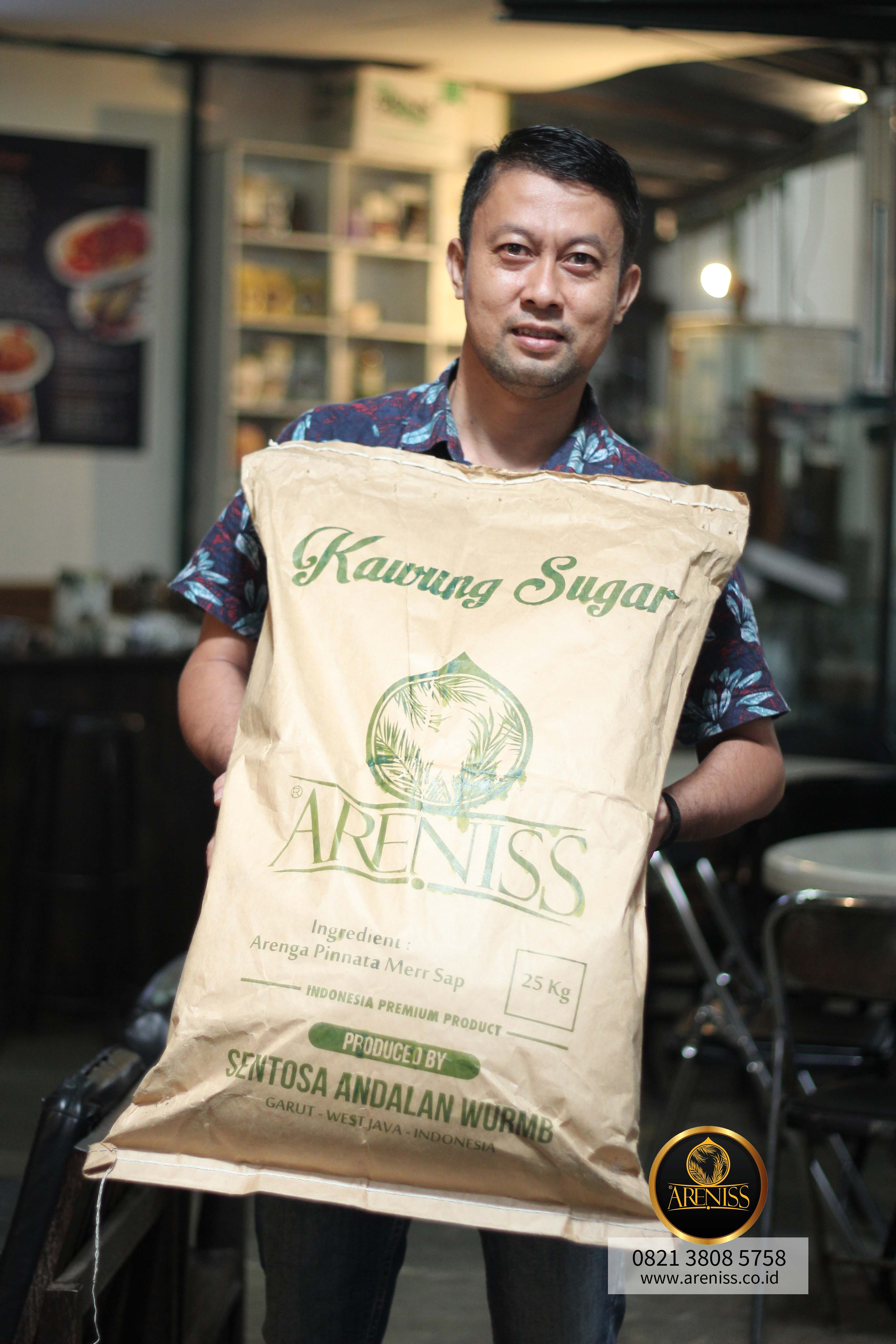 Palm Sugar Arenga Kawung Bulk 25 Kg