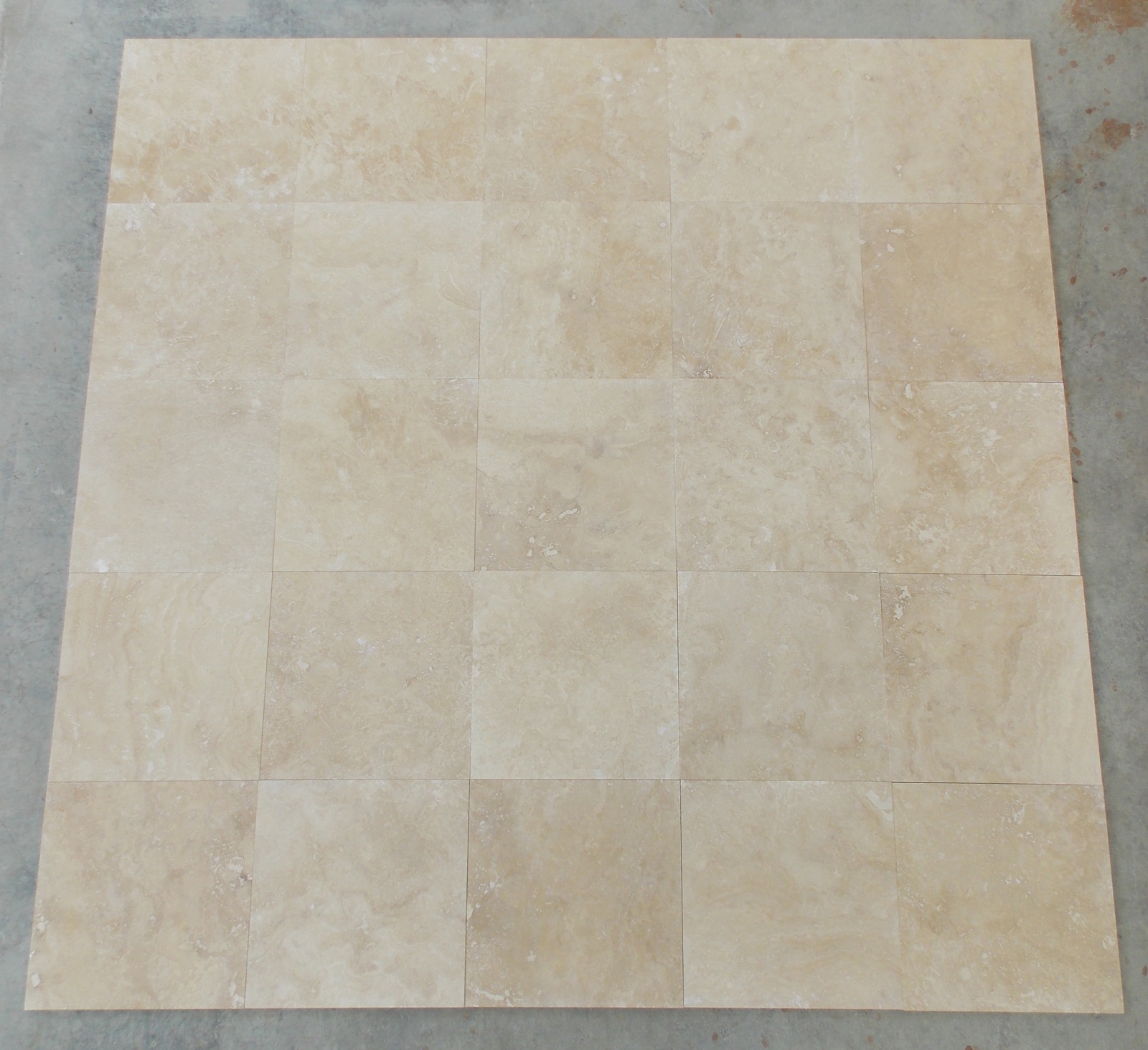 EXTRA LIGHT HONED AND FILLED TRAVERTINE TILES