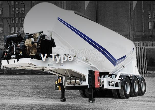 Bulk Cement Trailer V Type