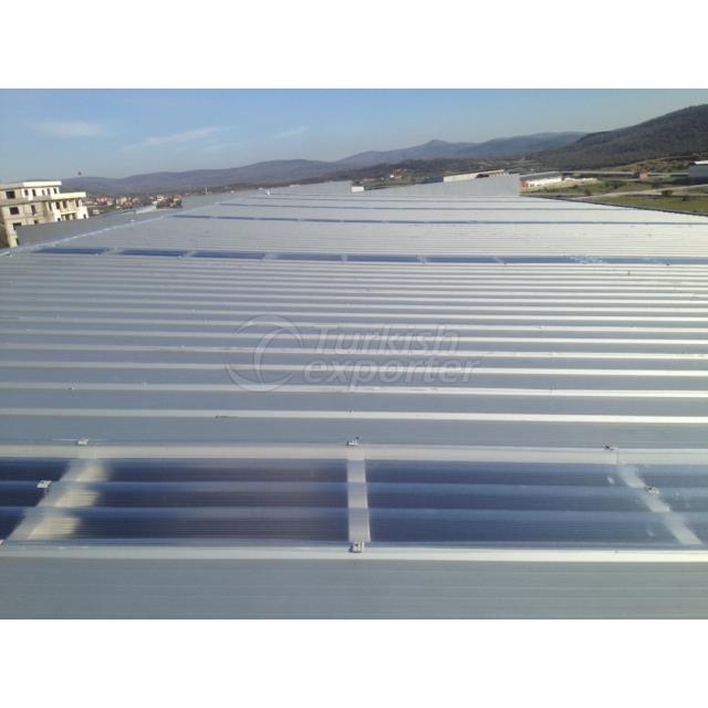 Painel de telhado multi-policarbonato