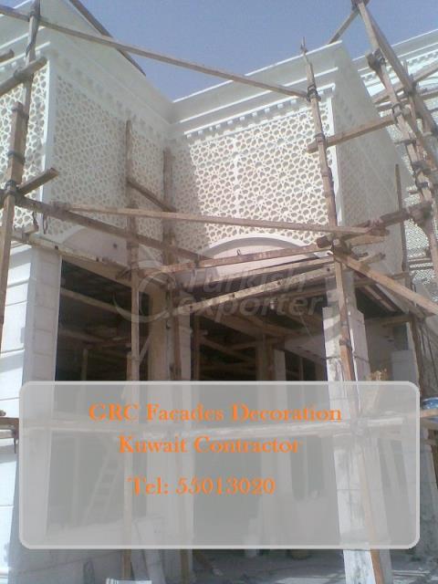 GRC fiberglass facades Decoration