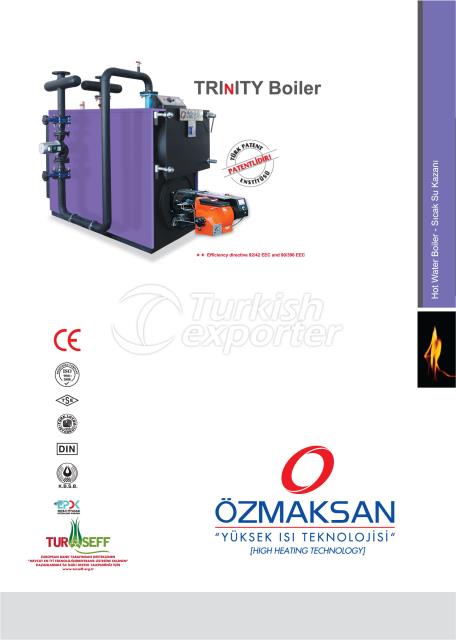 3-PASS HOT WATER BOILER