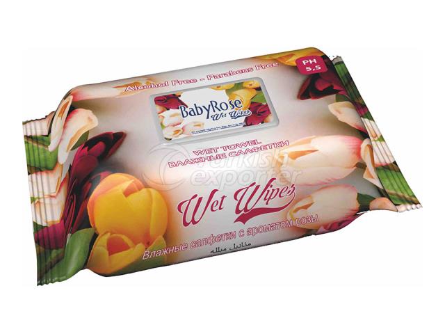 BABY ROSE FLOWER SERIES 2 WET WIESES