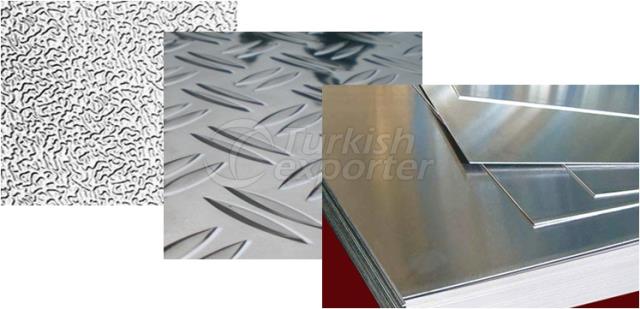 Hojas de aluminio