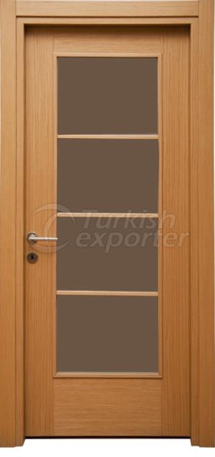 Porte intérieure classique en bois PVC - Porte EVKAP