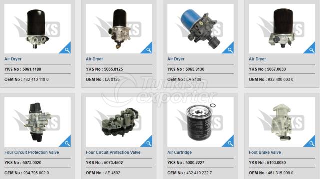 Air Brake Valves