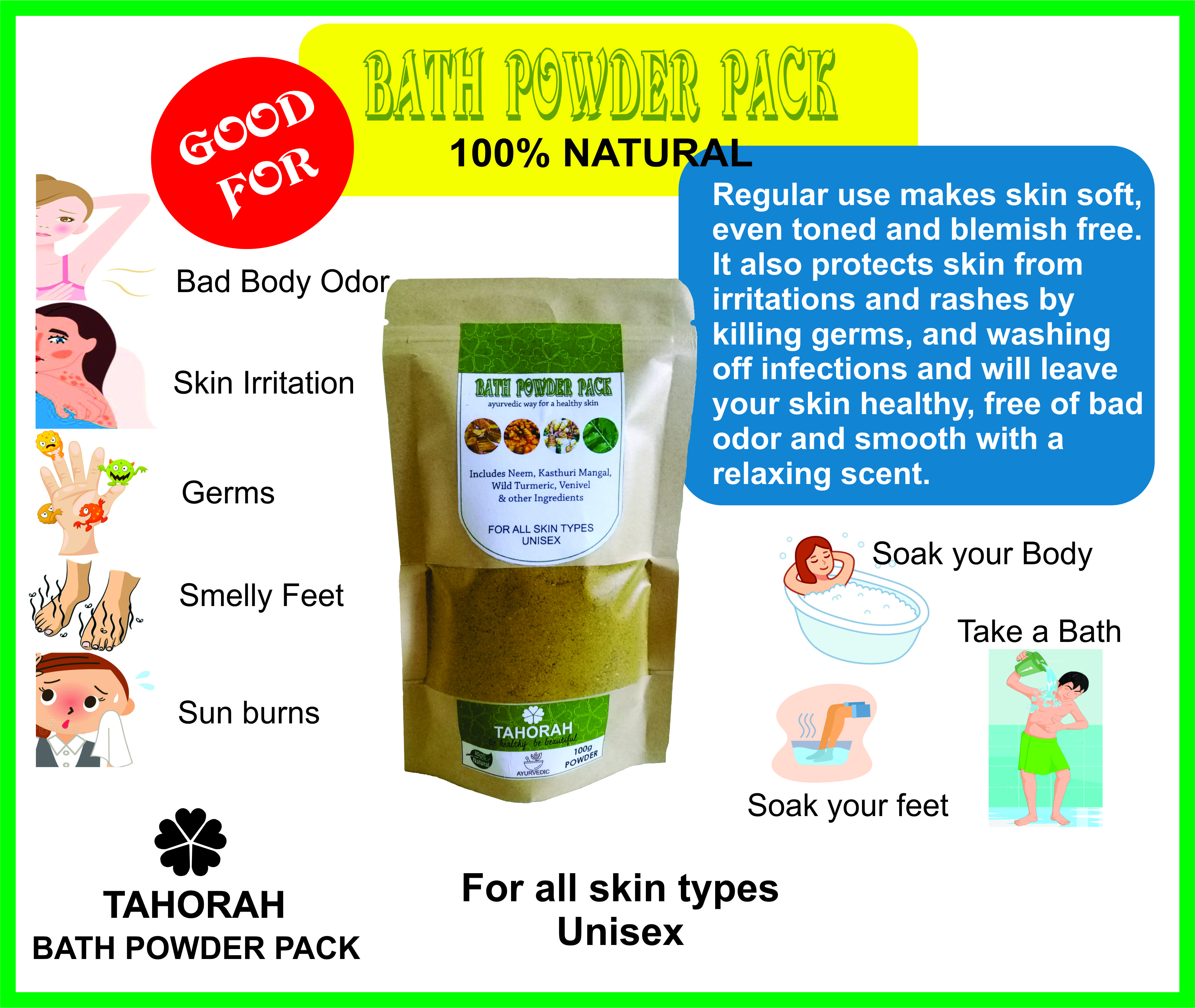 BODY BATH POWDER