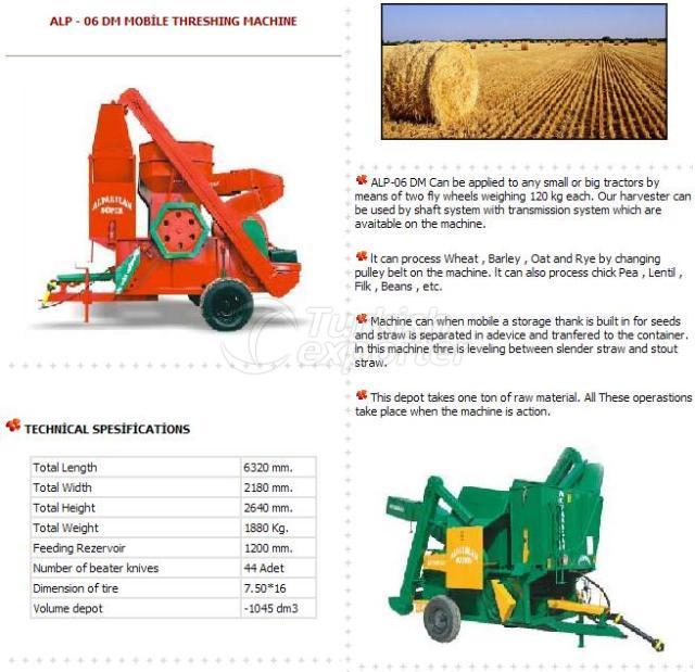 ماكنة ضرب الحنطة المتنقلة