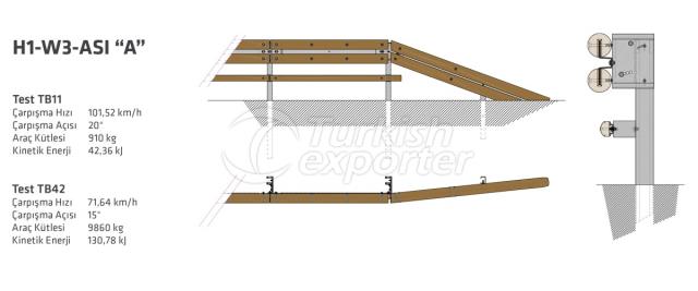 Wooden Road Railings - Brixia