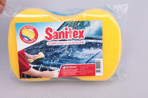 Car Cleaning Sponge with Shampoo