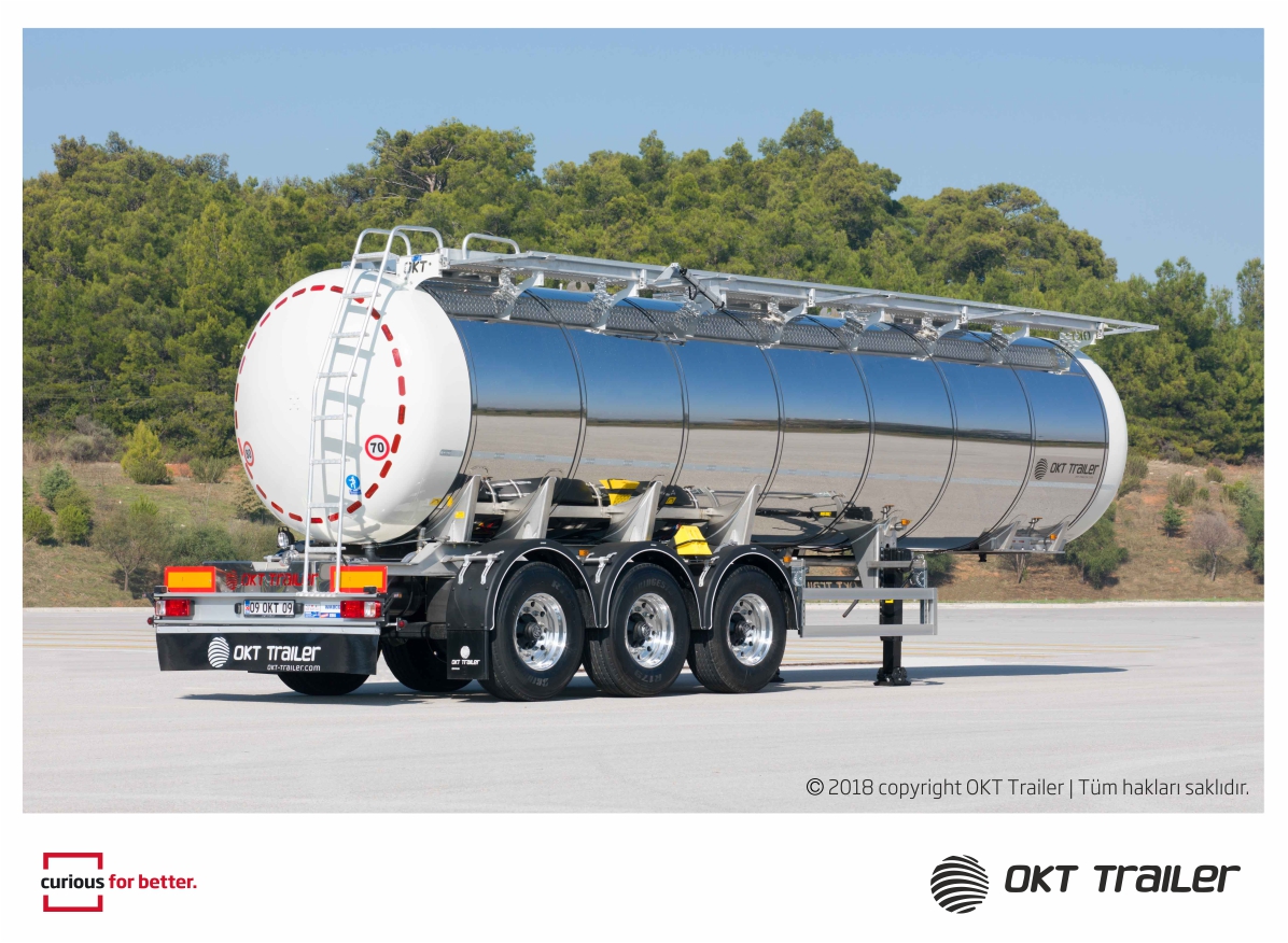 Foodstuff Tanker Semi Trailer