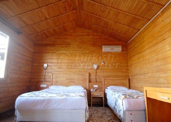 Ahşap Otel Uygulamaları Otel Odası