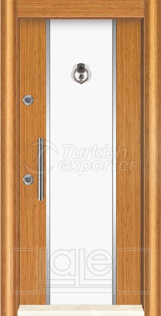 Steel Door Surfaces -  Bamboo-White L311